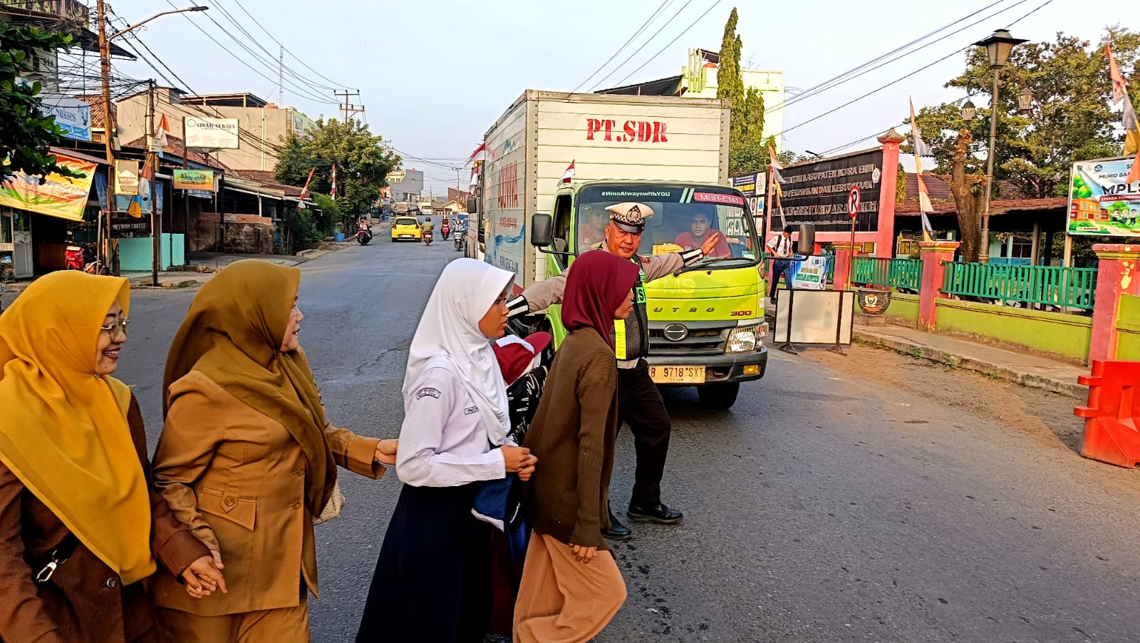 Satlantas Polres Muara Enim Hadir di Pagi Hari, Wujudkan Keamanan dan Kelancaran Arus Lalu Lintas