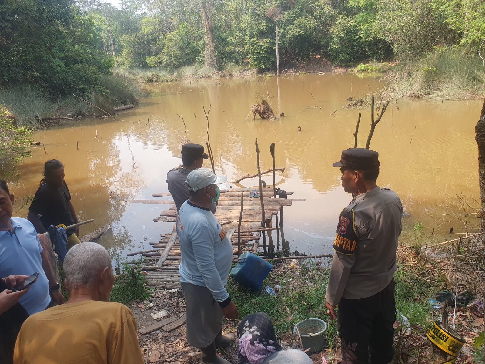Polres Prabumulih Tangani Penemuan Jenazah Laki-Laki di Danau Berayun Sukaraja