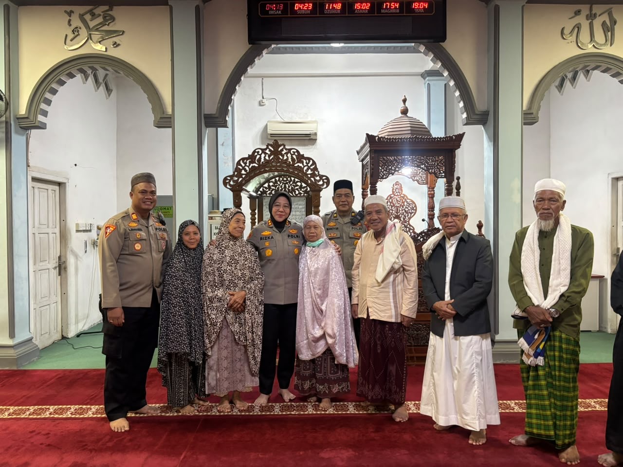 Pererat Silaturahmi dan Hadir Bersama Masyarakat, Kapolres Ogan Ilir Ajak Warga Jaga Ogan Ilir sebagai Kota Santri