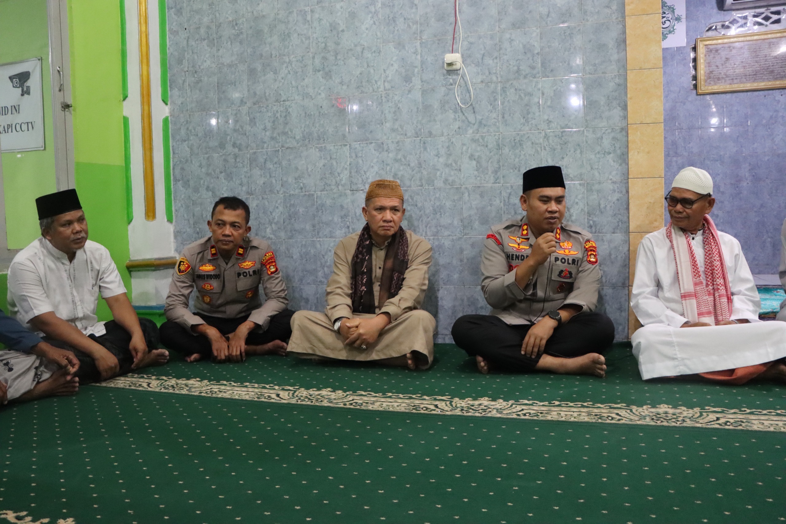 Safari Subuh Kapolres Muara Enim Jadi Jembatan Aspirasi, Jemaah Diajak Bersama Jaga Kamtibmas dan Cegah Karhutla