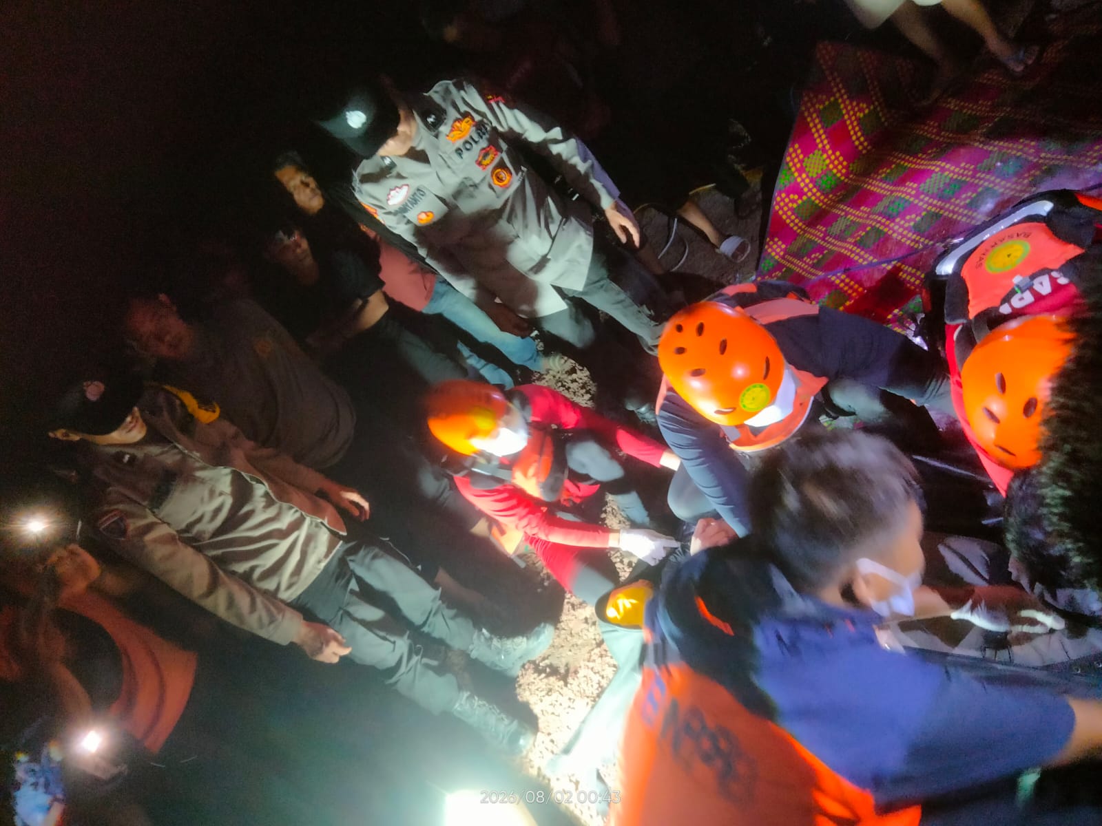Tiga Korban Tenggelam di Sungai Ogan Berhasil Ditemukan Tim SAR Gabungan dan Polsek Rantau alai