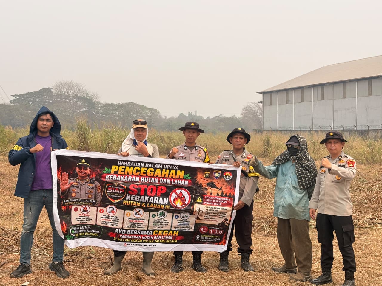 Bhabinkamtibmas Polsek Talang Kelapa Ajak Warga Dukung Program P2B