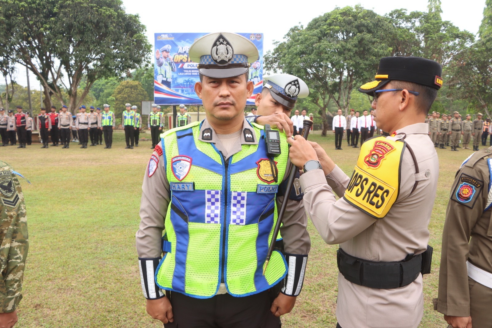 Polres Banyuasin Gelar Apel Pasukan Operasi Patuh Musi 2026