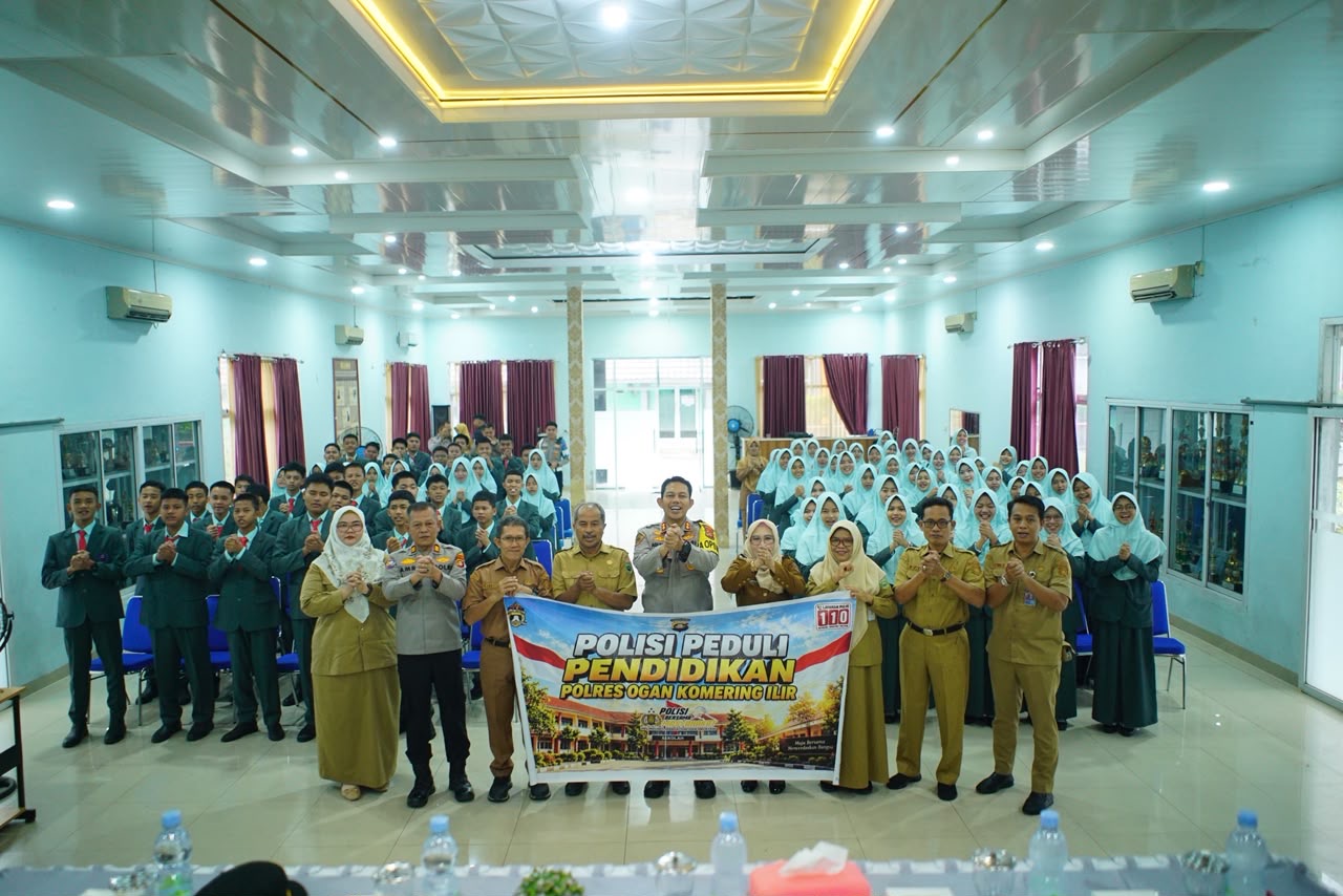 Kapolres OKI Ajak Siswa SMAN 3 Unggulan Cegah Bullying