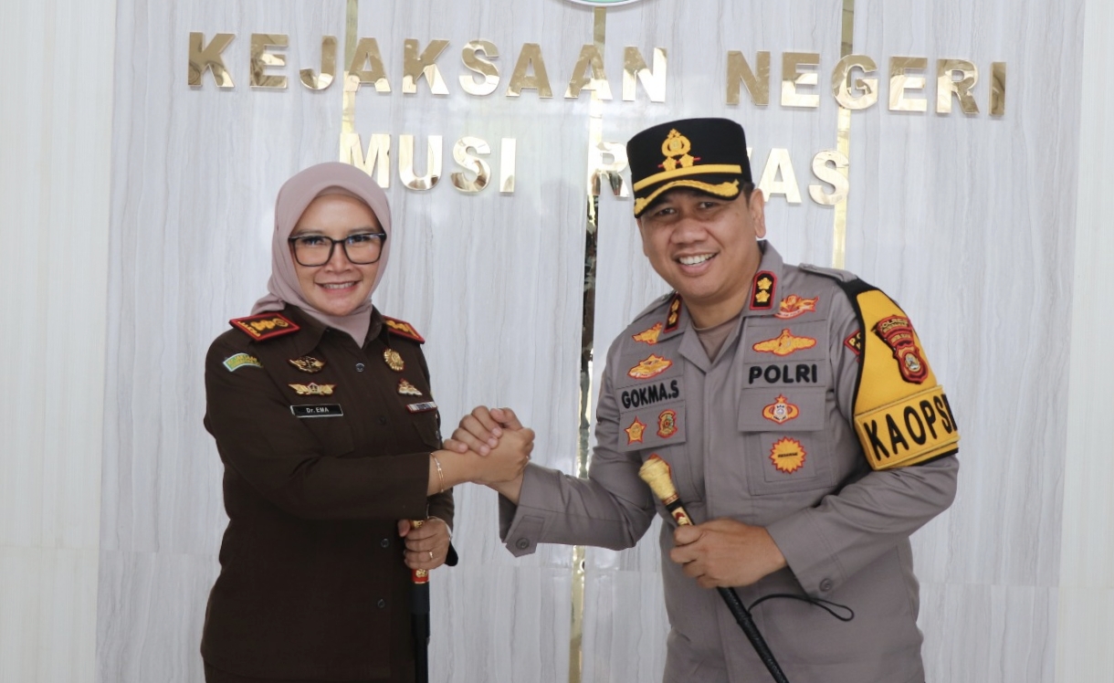 Perkuat Sinergi Antarpenegak Hukum, Kapolres Musi Rawas Silaturahmi ke Kejari Musi Rawas