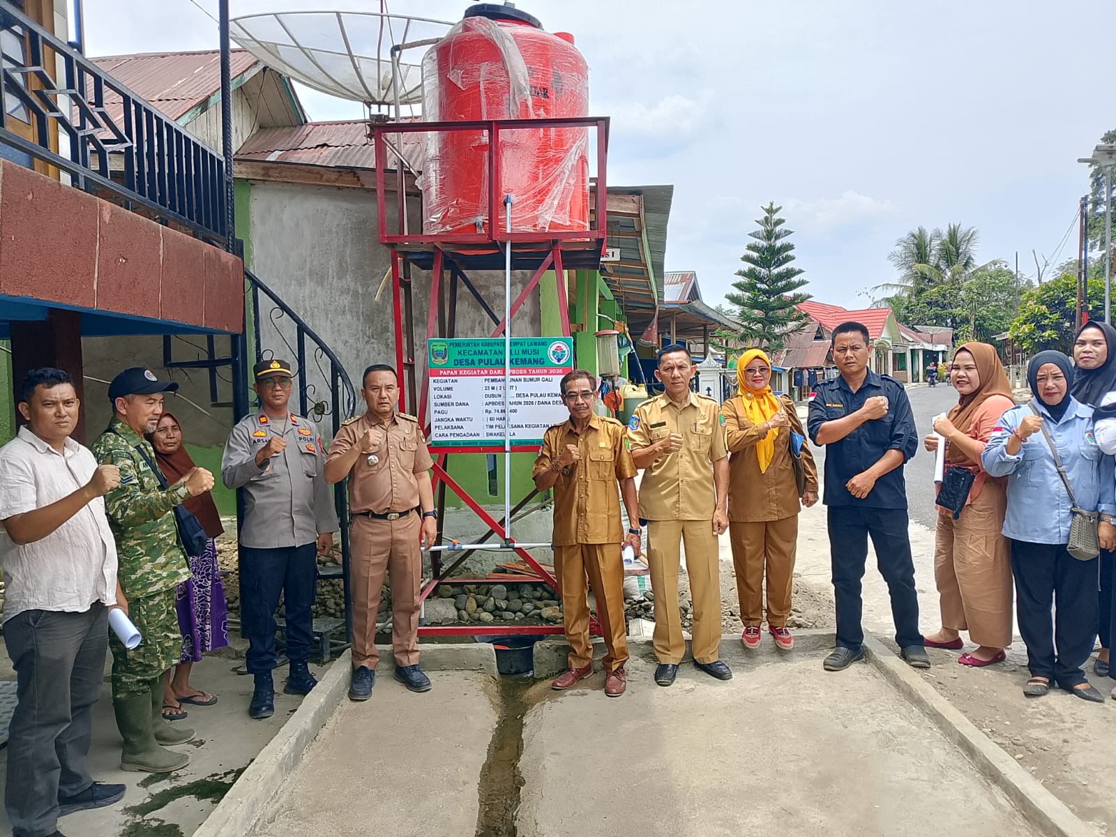 Sinergi Lintas Sektor, Polsek Ulu Musi Hadiri Musdes RKPDes Tahun 2027 di Pulau Kemang dan Lubuk Puding Baru