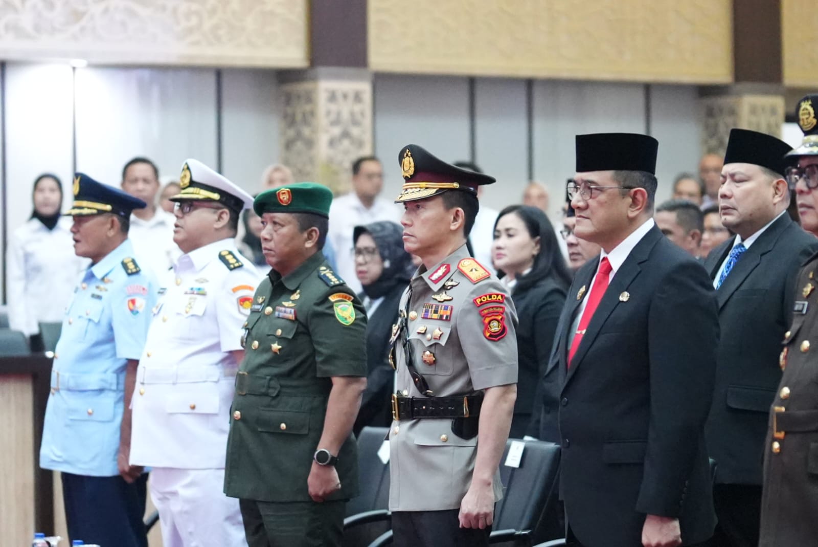 Wakapolda Sumsel Hadiri Upacara Sumpah Pemuda ke-98 di Bina Praja, Perkuat Semangat Persatuan dan Kebangsaan