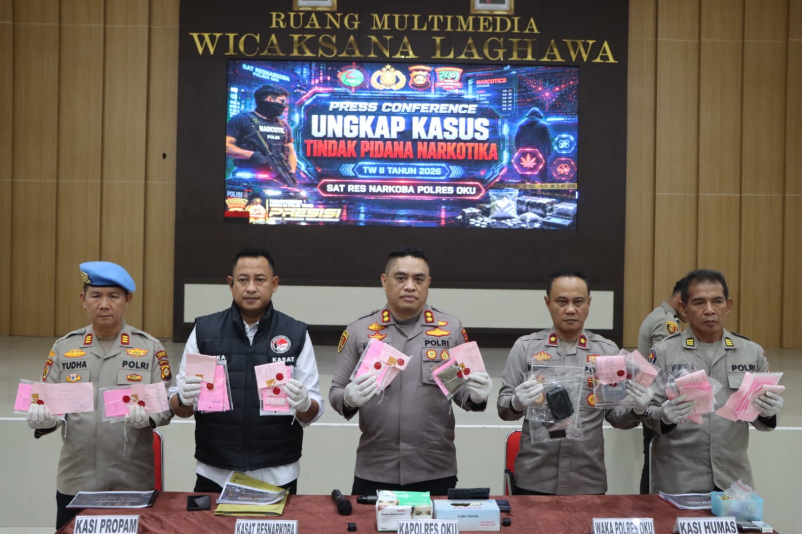 Ungkap Kasus Tindak Pidana Narkotika TW II Tahun 2026