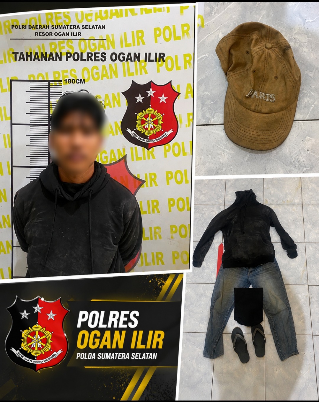TIM RESMOB SATRESKRIM POLRES OGAN ILIR UNGKAP KASUS PENCURIAN DENGAN PEMBERATAN, SATU PELAKU BERHASIL DIAMANKAN