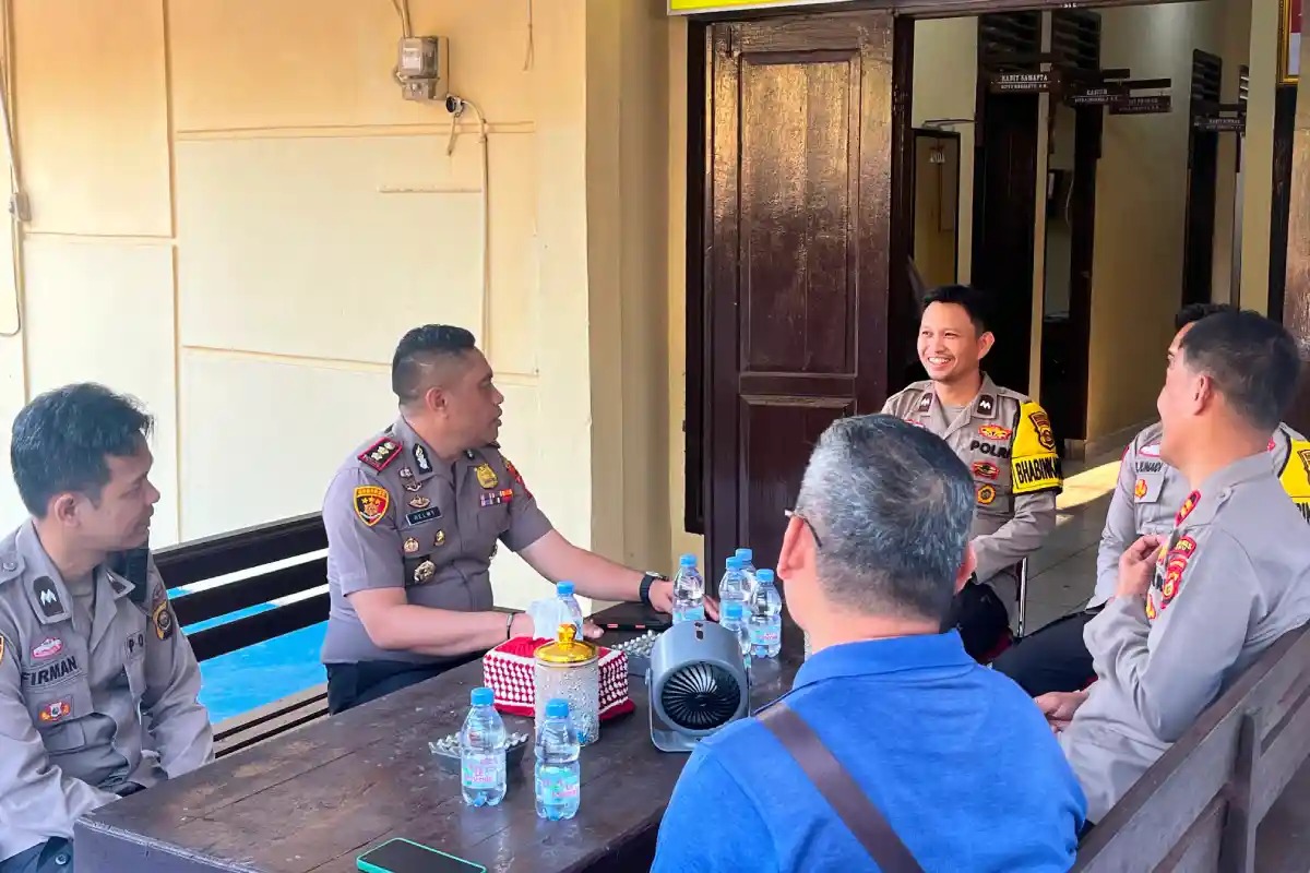 Polsek Baturaja Polres Oku Melaksanakan Rapat Koordinasi Sektoral, Upaya Cegah Pembakaran Lahan Maupun Kebun