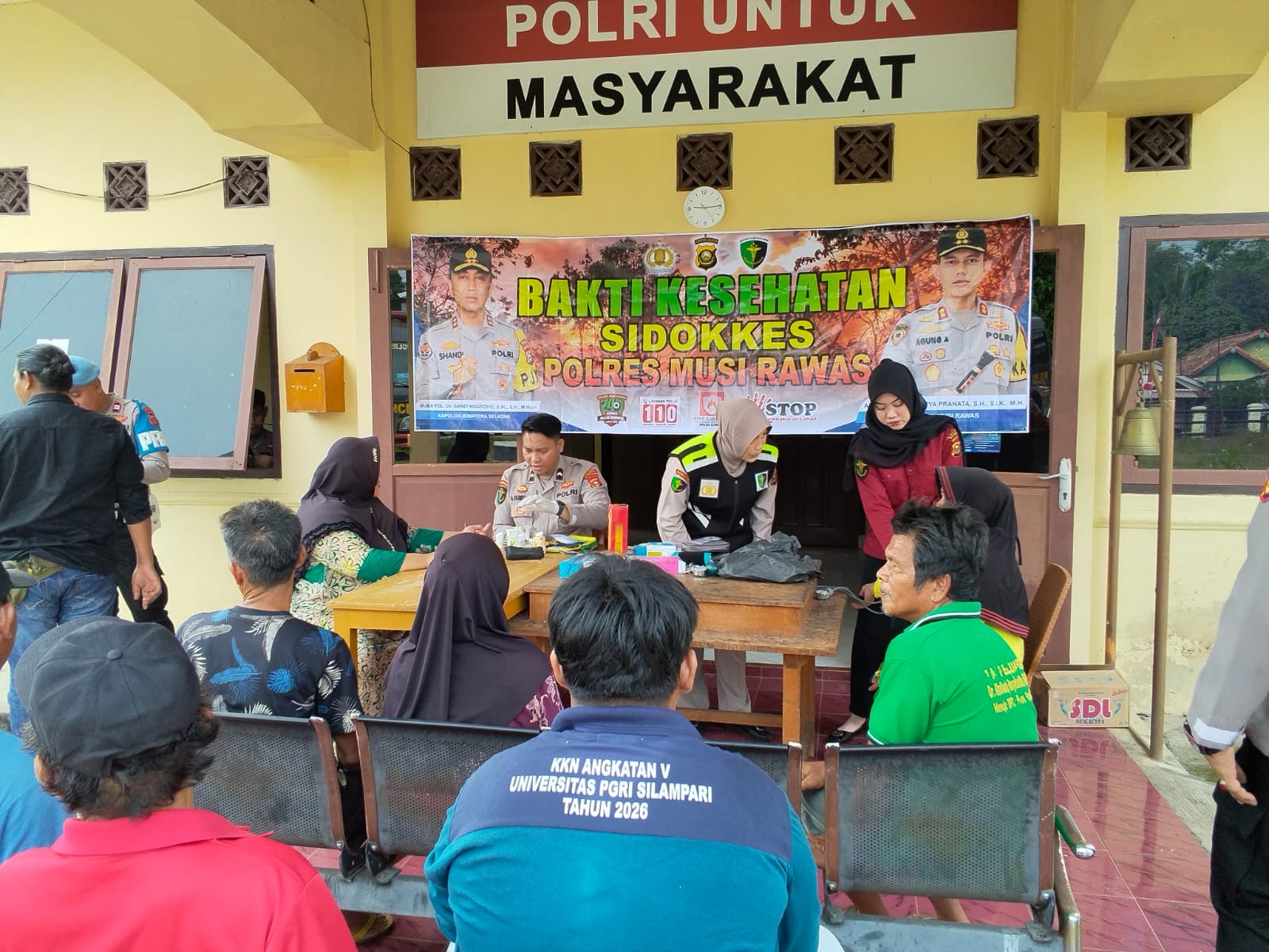 Merawat Napas, Menjaga Alam: Aksi Humanis Polres Musi Rawas Lewat Bakti Kesehatan Mitigasi Karhutla