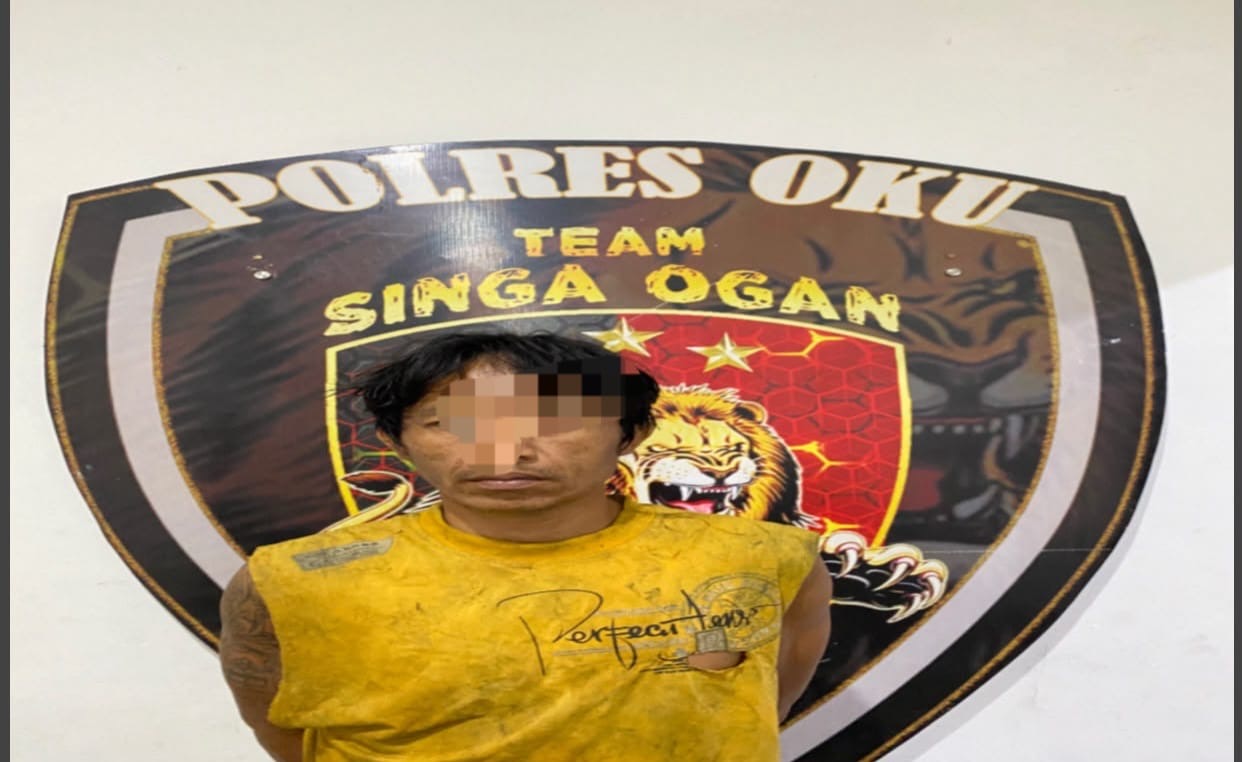 Pelaku Pencurian Buah Sawit Milik PT. Wall Diamankan Polres Oku  .