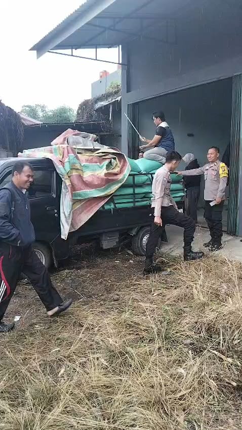 Polres Musi Rawas Dukung Astacita Presiden, Polsek BTS Ulu Dampingi Petani Jual 5,6 Ton Jagung ke Bulog