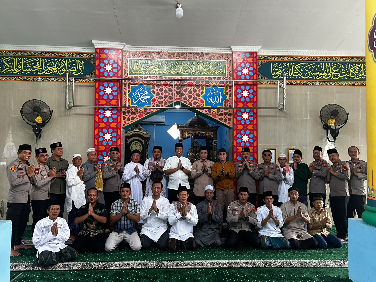 Kapolres Musi Rawas Pererat "Sabuk Kamtibmas" Lewat Safari Jumat dan Silaturahmi di Desa Muara Beliti Baru