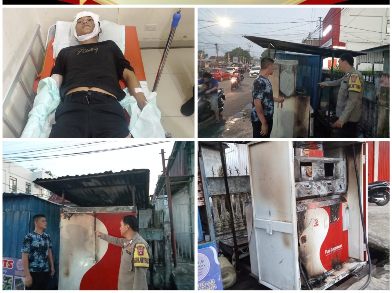 Kios BBM Eceran Terbakar di Lubuk Linggau, Satu Warga Alami Luka Bakar dan Dilarikan ke Rumah Sakit