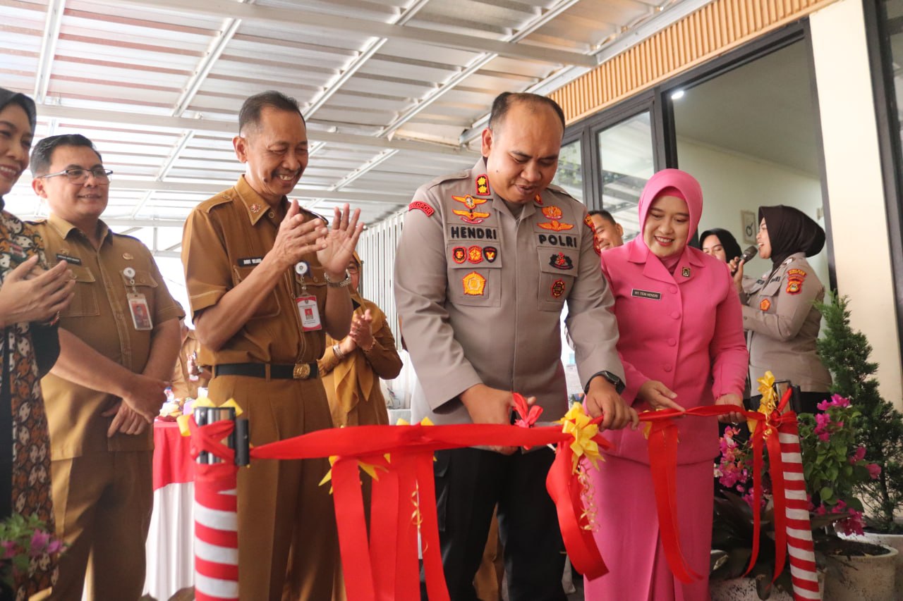 Kapolres Muara Enim Resmikan Nutrition Corner Powerfit, Berlangsung Cukup Meriah