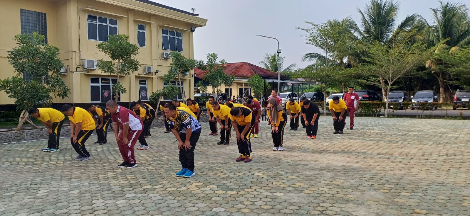 Polres OKI Gelar Pembinaan IMT bagi 27 Personel untuk Tingkatkan Kebugaran
