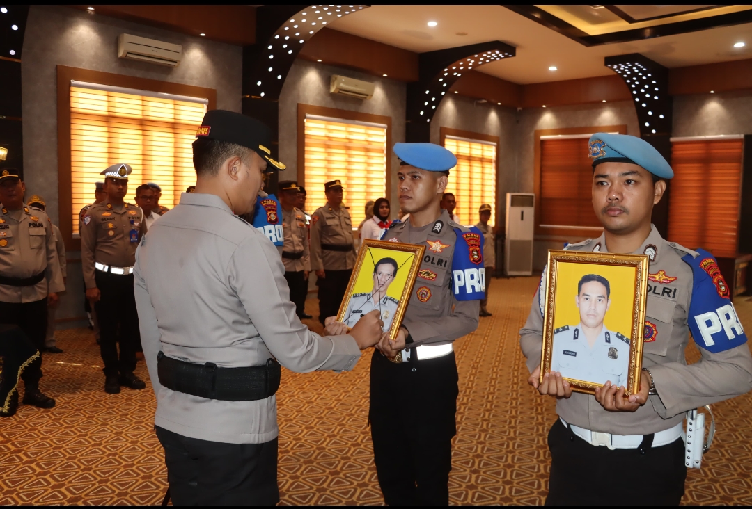 Dua Personel Polres Muba Dipecat Tidak Hormat, Kapolres: Jadikan Pelajaran dan Introspeksi Diri