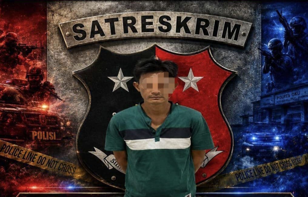 Tim Singa Ogan Polres OKU Ringkus Residivis Pencuri iPhone 15, Aksi Terekam CCTV
