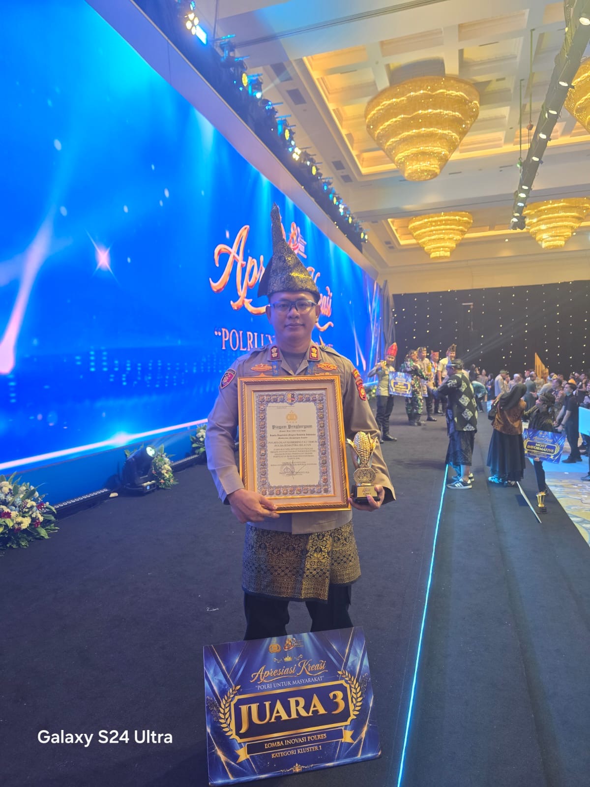 Salam Kapolri untuk OKU Timur, AKBP Adik Listiyono Bawa Pulang Penghargaan Nasional Ketahanan Pangan