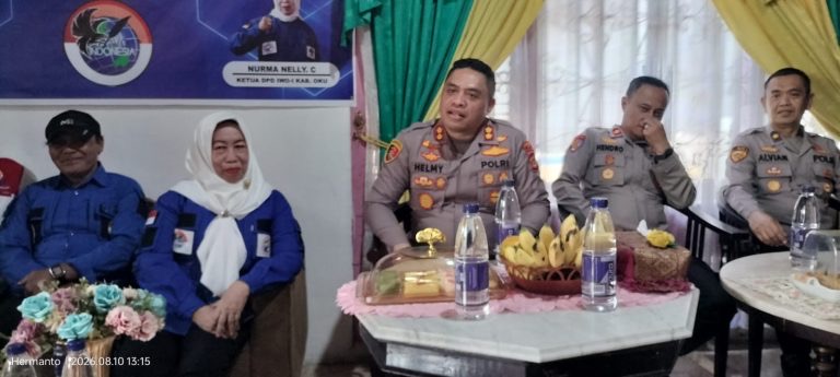 Kapolres Oku Silaturahmi Dengan IWO Indonesia, Perkuat Sinergi Polri Dan Insan Pers