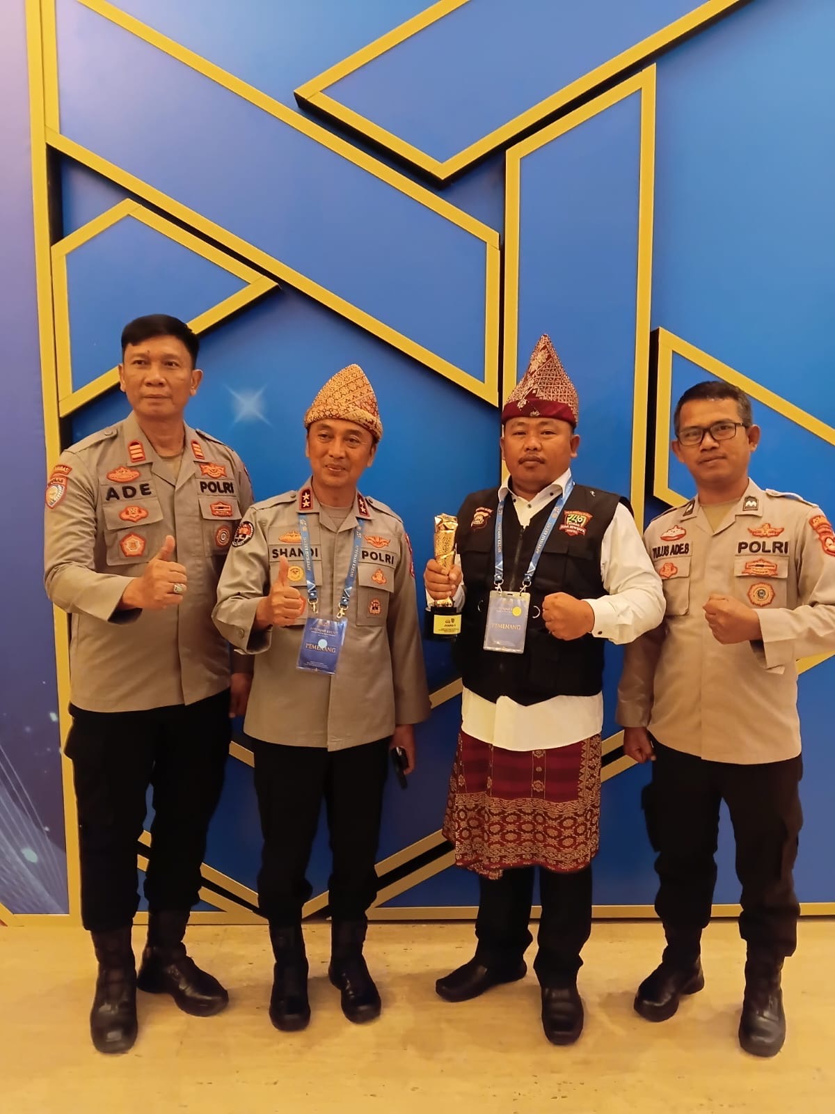 Satkamling Binaan Polsek Sanga Desa Raih Juara 2 Nasional dalam Awarding Day 2026