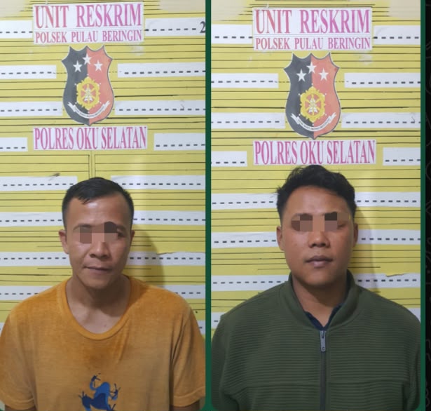 Kurang dari 8 Jam, Polres OKU Selatan Ungkap Kasus Pembunuhan, Dua Pelaku Diamankan