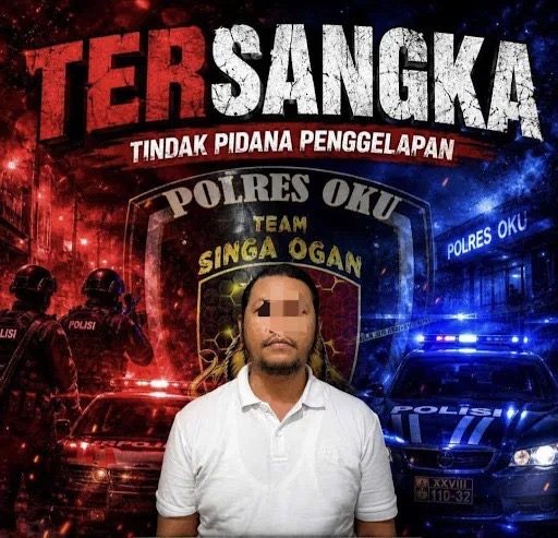 Dana Pembelian Suzuki Rp155,5 Juta Tak Disetorkan Penuh, Polres OKU Amankan Tersangka YP