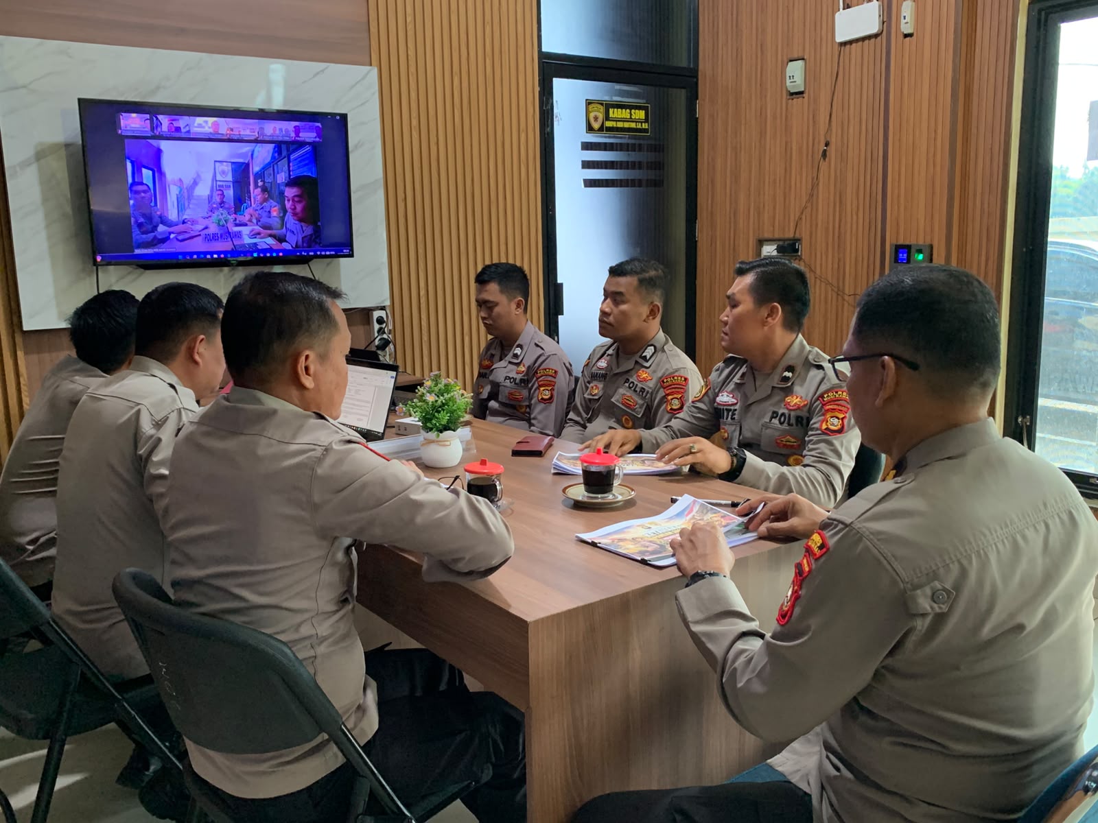 Latharkatpuan Bag SDM Polres Musi Rawas, Asah Kompetensi Personel dan Perkuat Dukungan Ketahanan Pangan