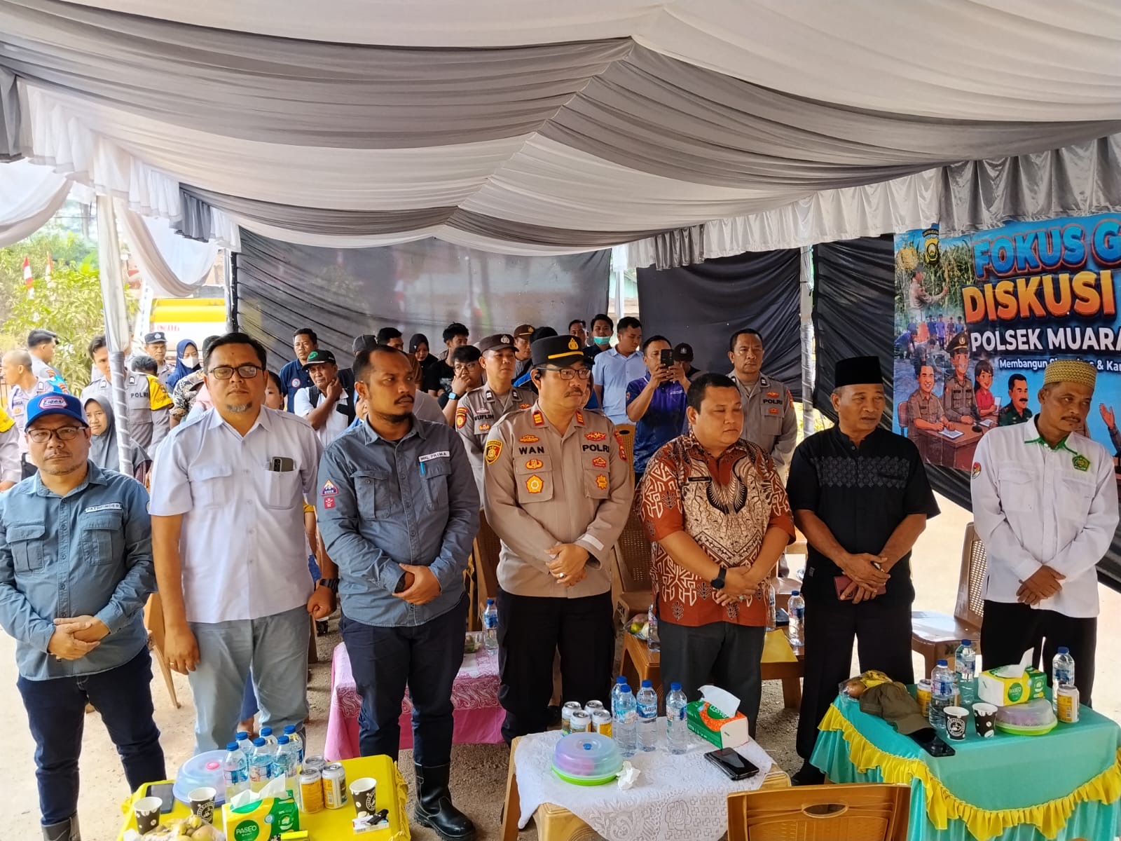 Sinergi Polsek Muara Lakitan Polres Musi Rawas dan PT. Lonsum, Gelar Donor Darah Sekaligus Doa Bersama Cegah Karhutla
