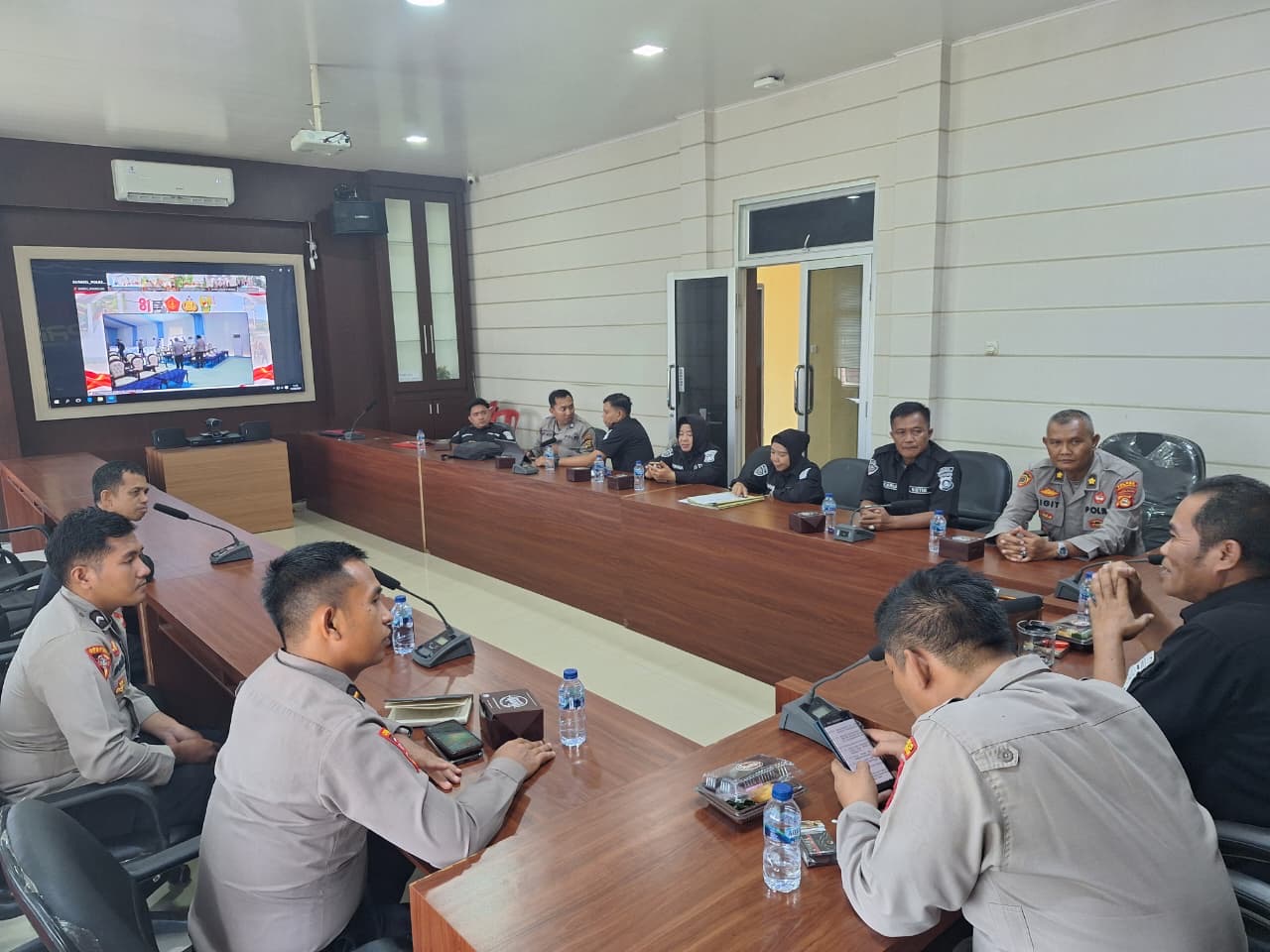 Supervisi Bidtik Polda Sumsel, Polres OKI Diperiksa Administrasi dan Peralatan Teknologi Informasi