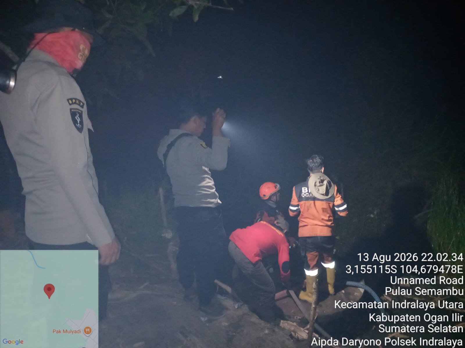 Tim Gabungan Berjibaku Padamkan Karhutla Seluas 1 Hektare di Pulau Semambu