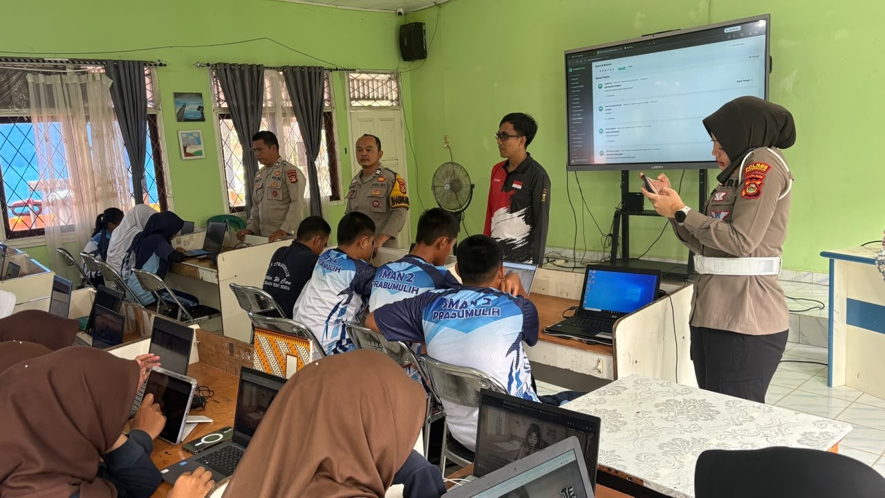 Polres Prabumulih Kenalkan Program Paham AI kepada Pelajar, Dorong Generasi Muda Bijak Gunakan Teknologi