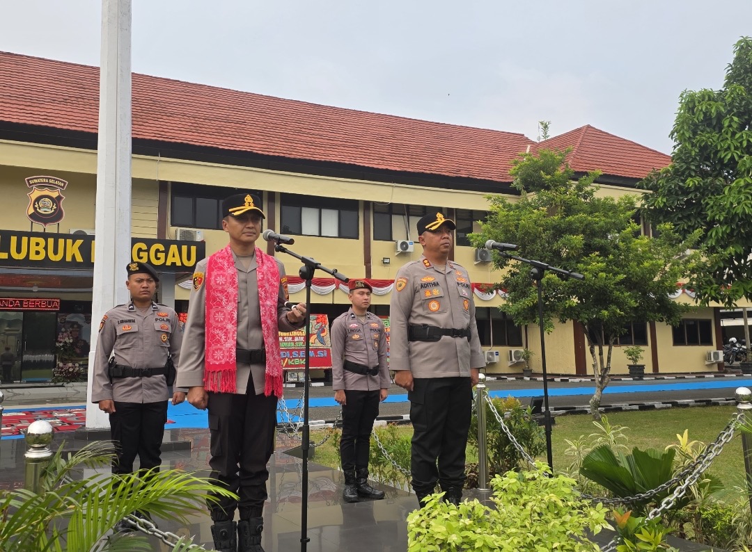 Pisah Sambut Kapolres Lubuk Linggau Berlangsung Khidmat, AKBP Catur Erwin Setiawan Resmi Lanjutkan Tongkat Estafet Kepemimpinan
