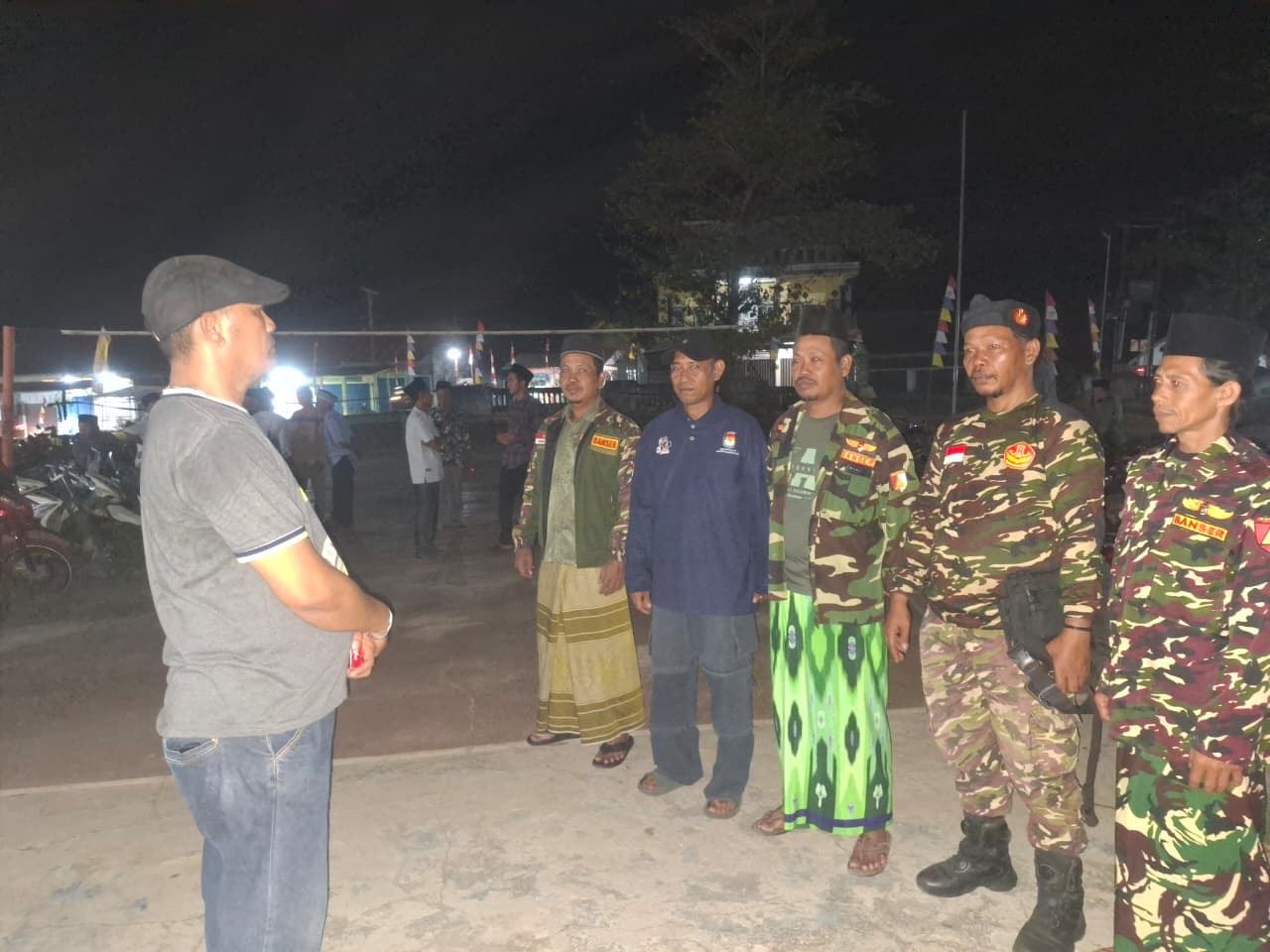 Polsek Lubuk Raja Rangkul Banser Martajaya, Perkuat Kamtibmas Jelang HUT ke-81 RI