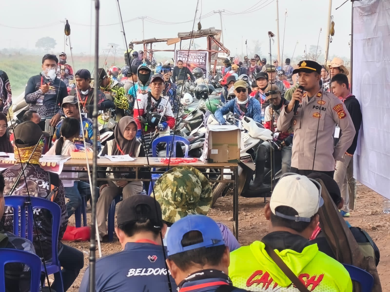 200 Pemancing Ramaikan Lomba "Strike Merdeka" HUT RI ke-81 di Pampangan