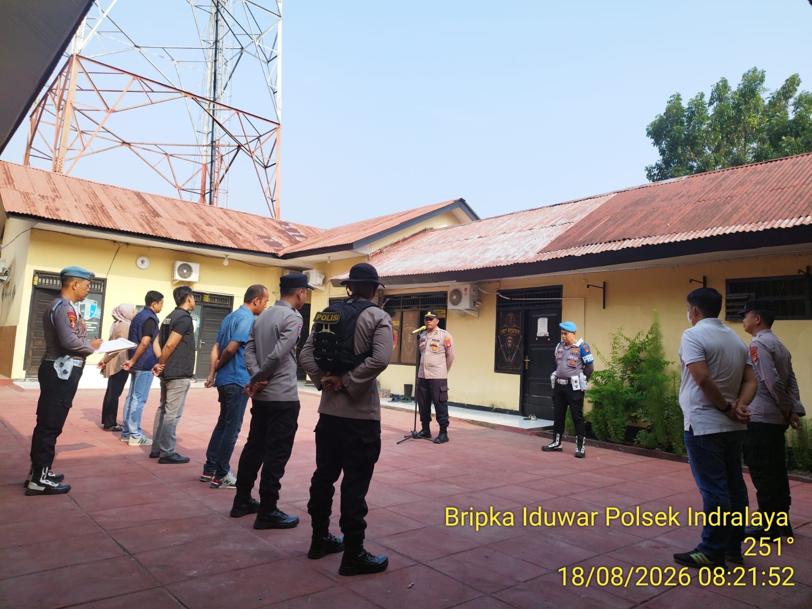 Atensi Masalah Karhutla, Polsek Indralaya Giatkan Patroli dan Sampaikan Imbauan kepada Masyarakat