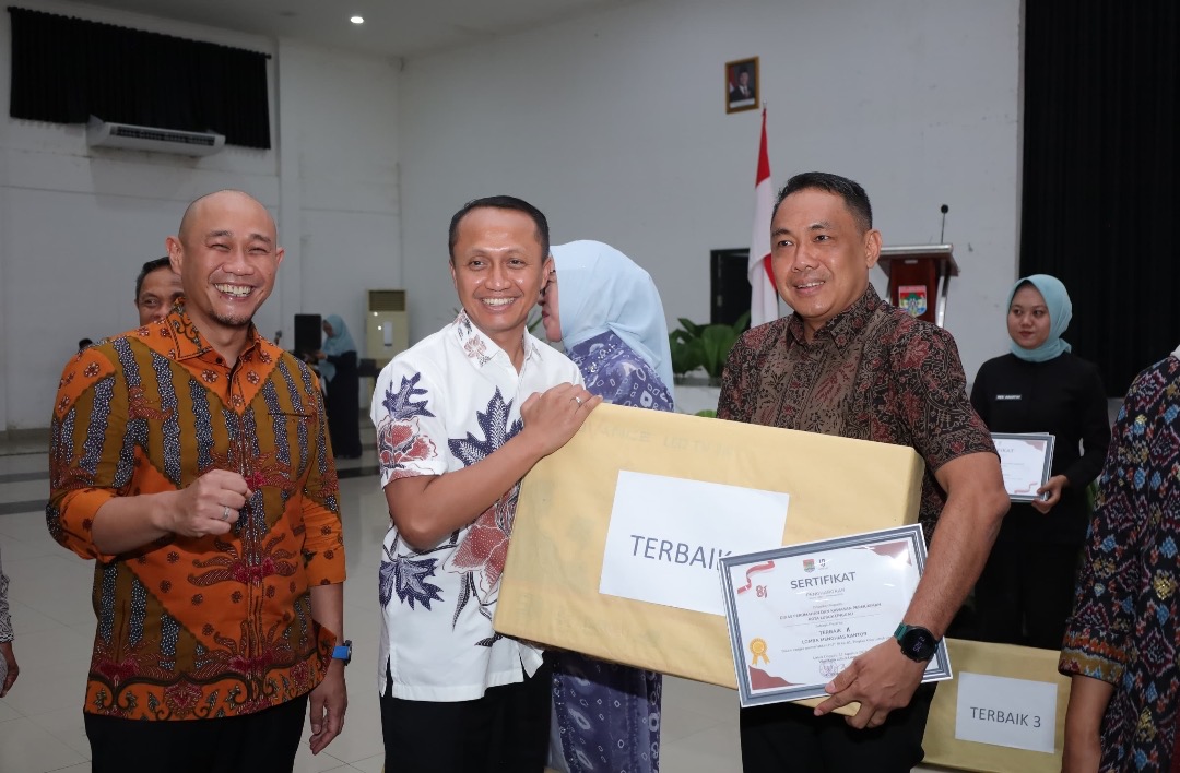 Malam Ramah Tamah HUT ke-81 RI di Lubuk Linggau, Kapolres Hadiri Apresiasi Paskibraka dan Pemenang Lomba