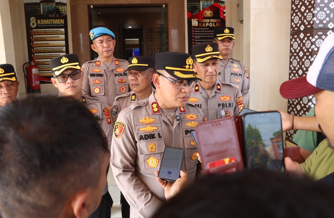 Hari Pertama Bertugas, Kapolres Muba AKBP Adik Listiyono Langsung Perkuat Penanganan Karhutla Libatkan 53 Perusahaan