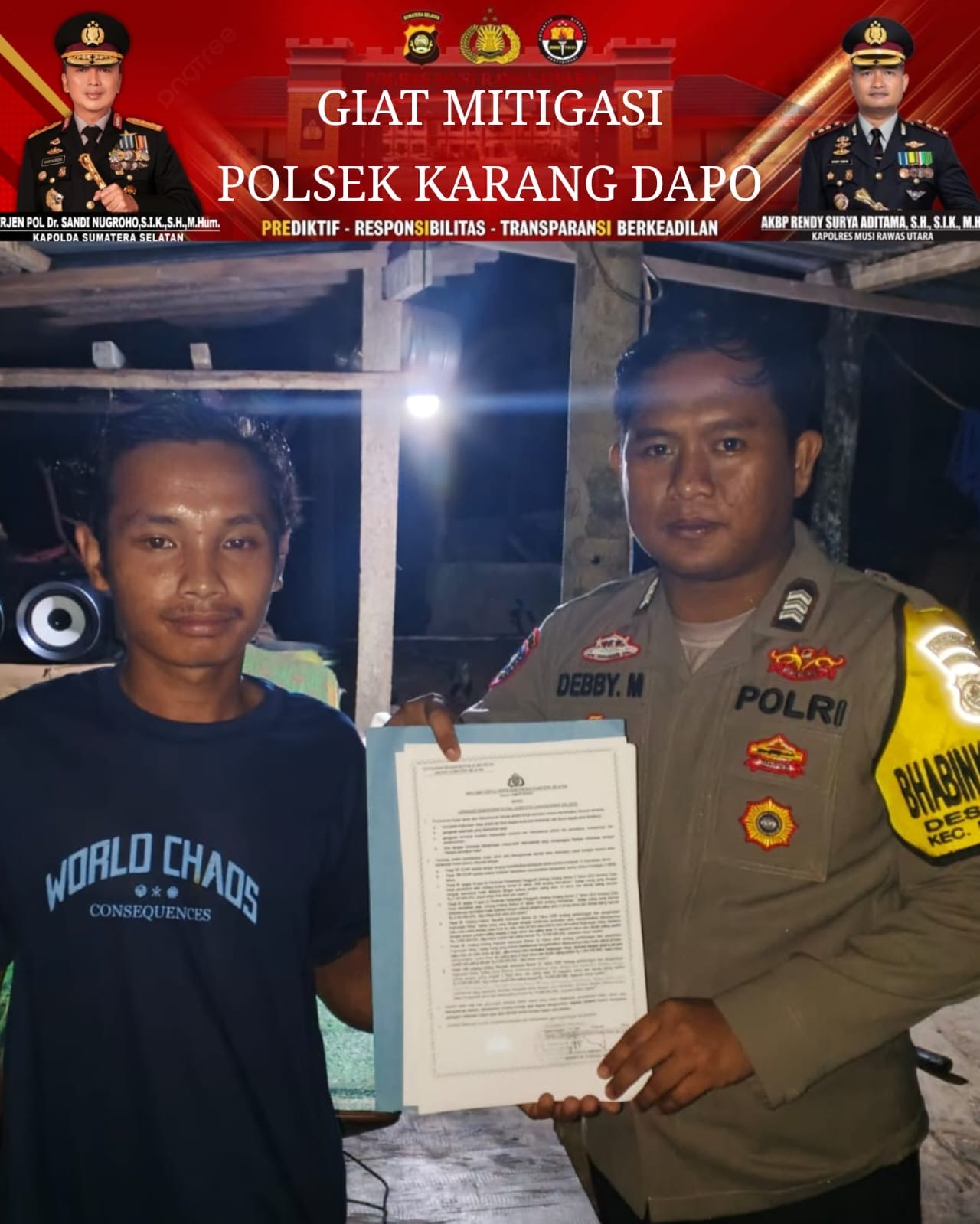 Cegah Karhutla, Polsek Karang Dapo Intensifkan Mitigasi, Ground Check dan Penegakan Hukum