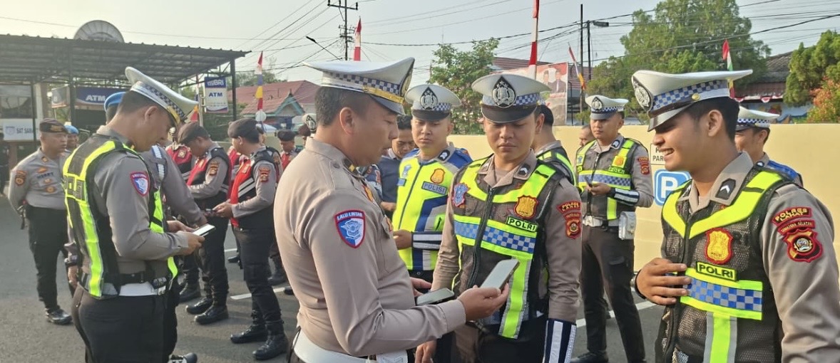 Propam Polres Lahat Periksa Handphone Personel, Cegah Keterlibatan Judi Online