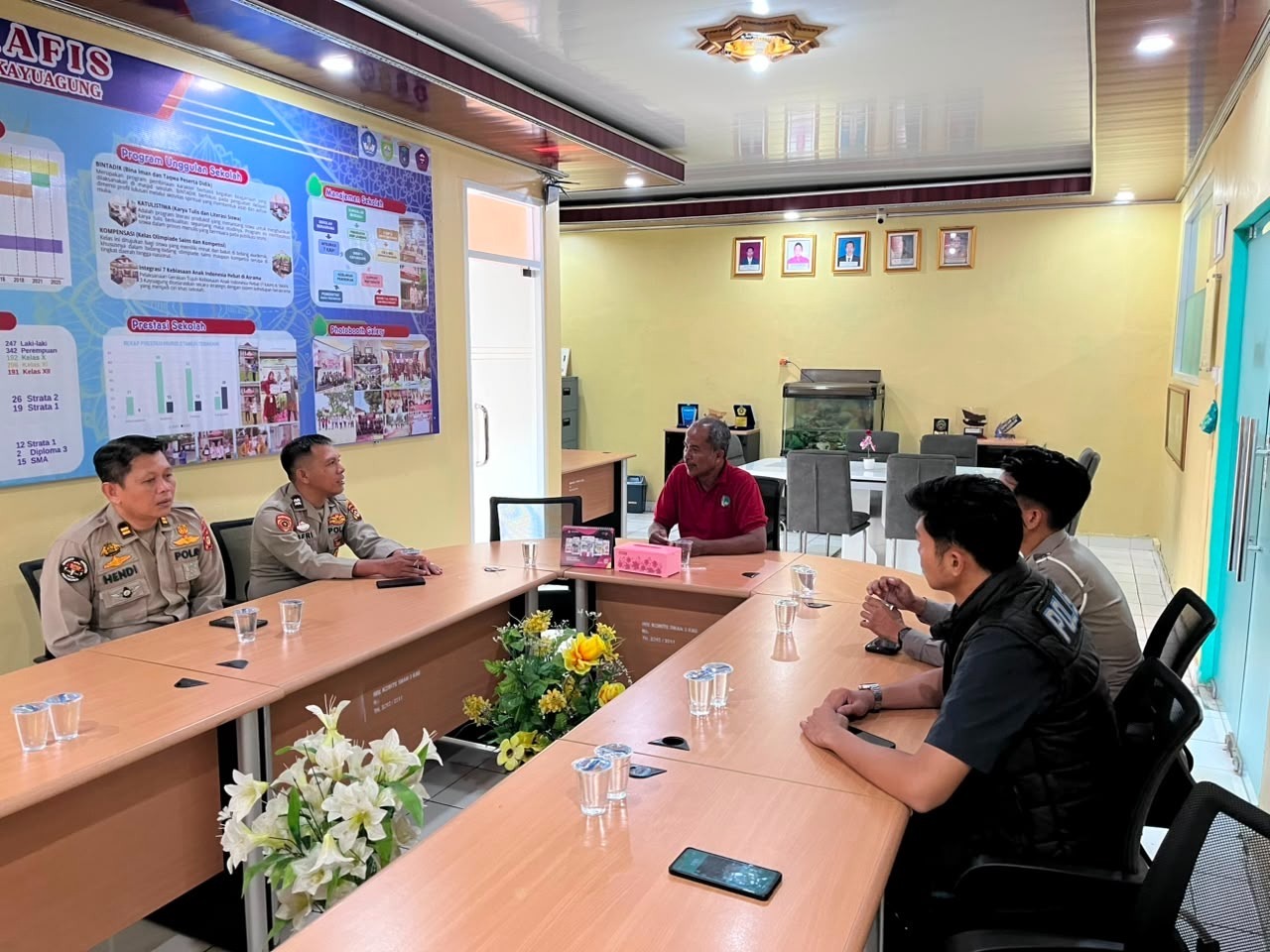 *Cegah Penyalahgunaan AI, Polres OKI Beri Pembelajaran Paham AI kepada Siswa SMA 3 Unggulan Kayuagung*
