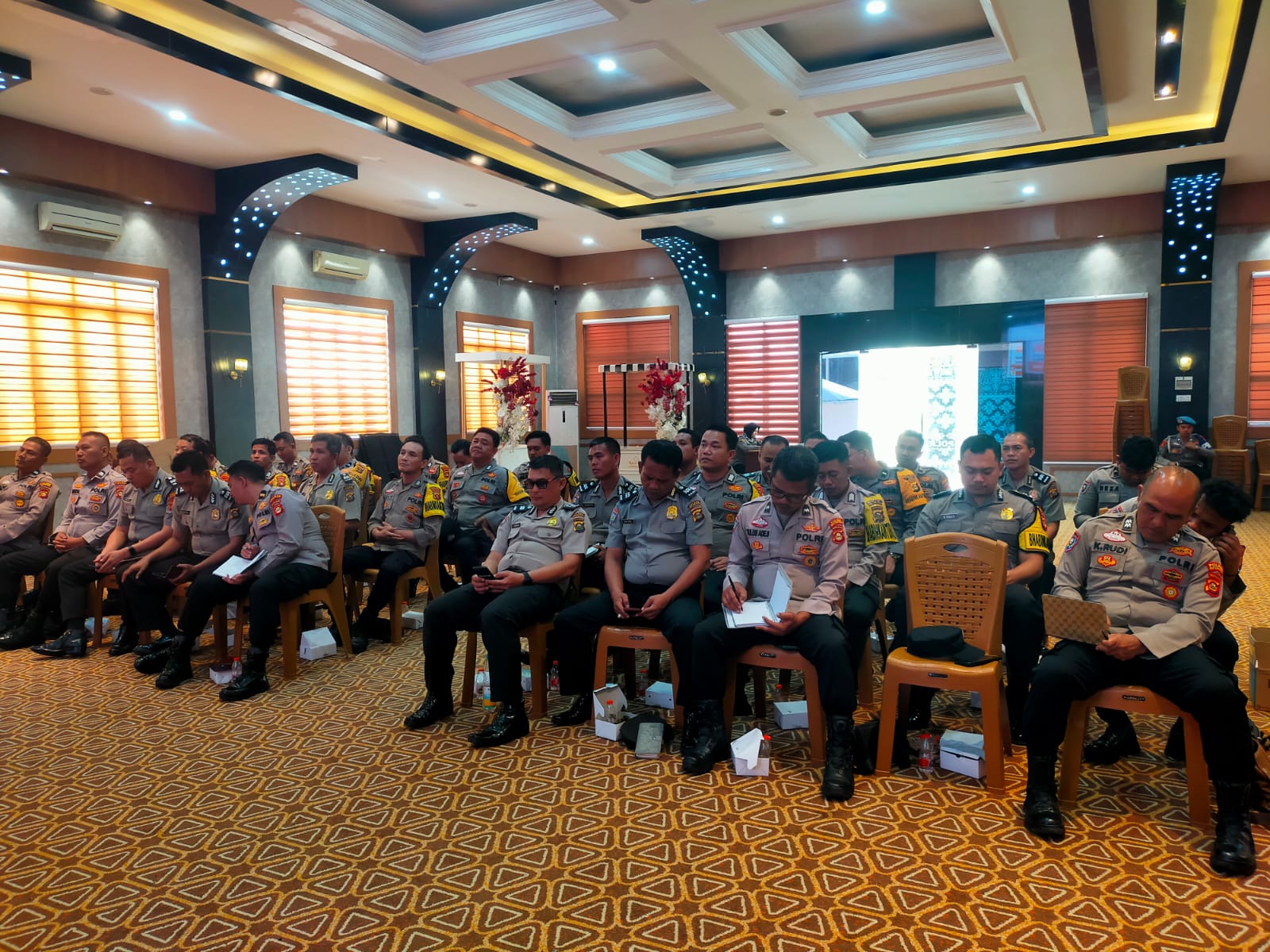 Perkuat Deteksi Dini Karhutla, Polres Muba Tingkatkan Kemampuan Personel Fungsi Binmas