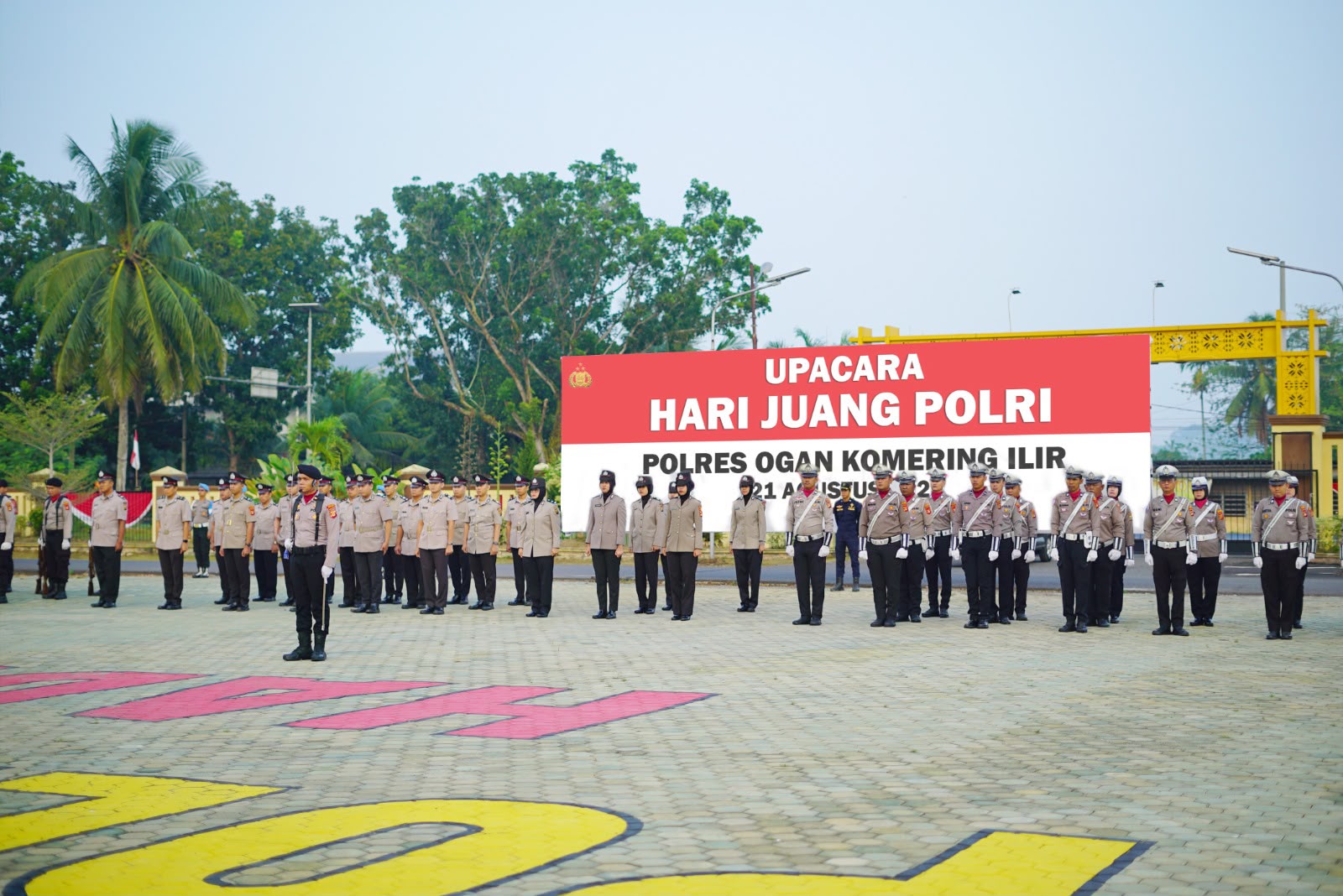 Hari Juang Polri 2026, Kapolres OKI Tekankan Semangat Pengabdian dan Keteladanan