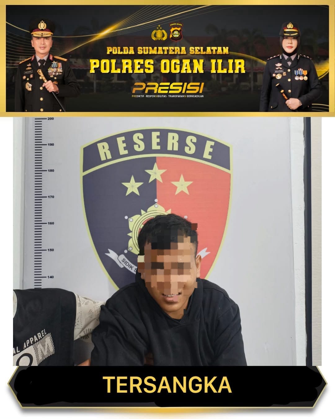 TEAM RAJAWALI POLSEK TANJUNG RAJA BERHASIL UNGKAP KASUS CURAT DI TANJUNG RAJA TIMUR