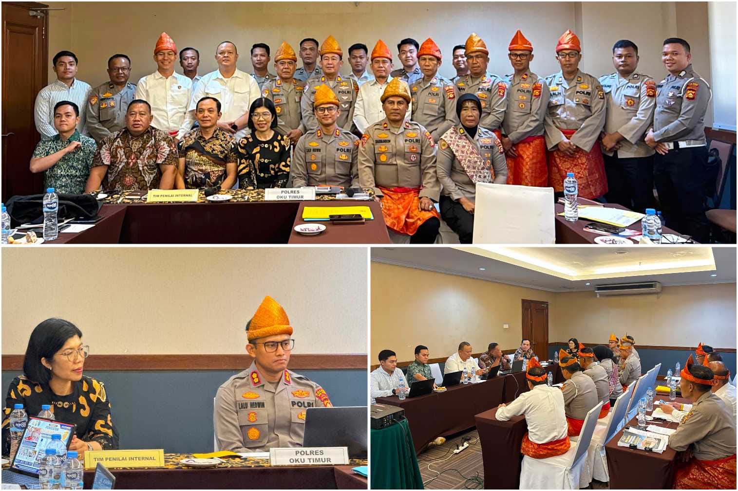 Polres OKU Timur Jalani Desk Evaluasi ZI Menuju WBK 2026 di Jakarta