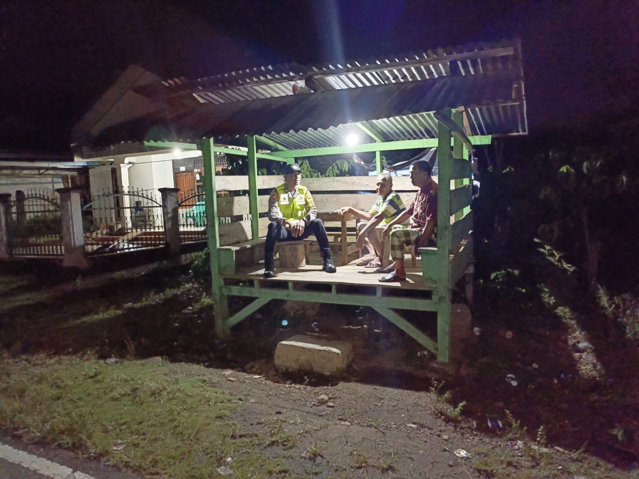 Polsek Tanjung Sakti Gelar patroli Malam, Jaga Kamtibmas di Wilayah Hukum