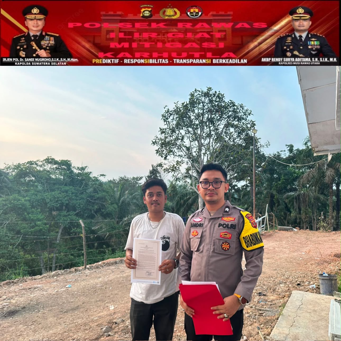 Polsek Rawas Ilir Intensifkan Mitigasi Karhutla, Ground Check di Lima Desa Pastikan Nihil Titik Api