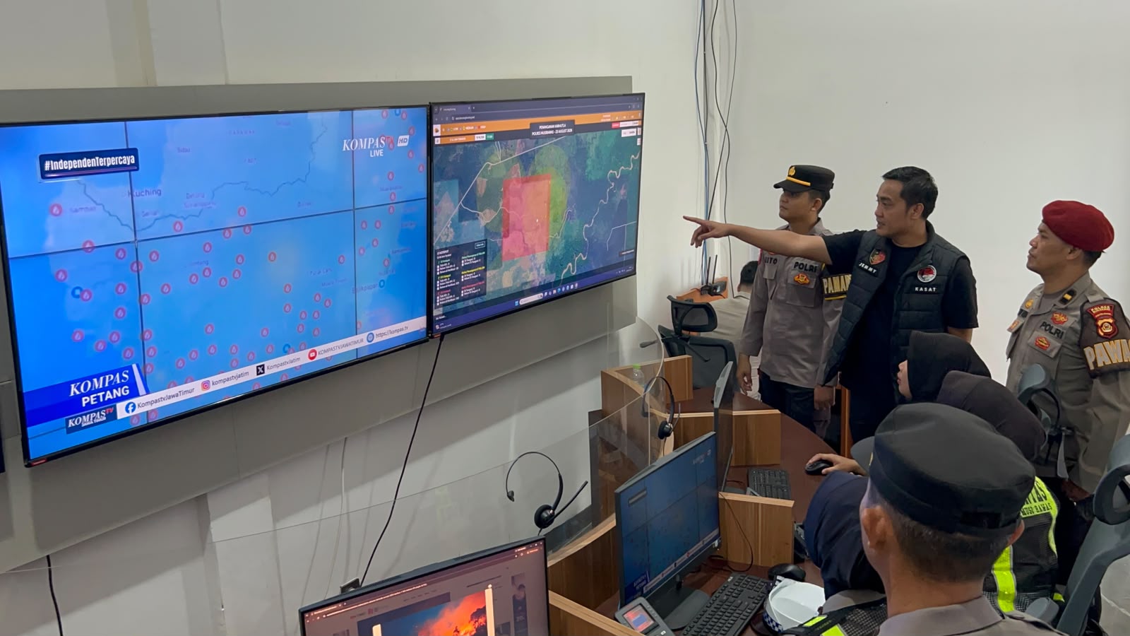 Kapolres Musi Rawas Ajak Masyarakat Cegah Dan Padamkan Api Karhutla