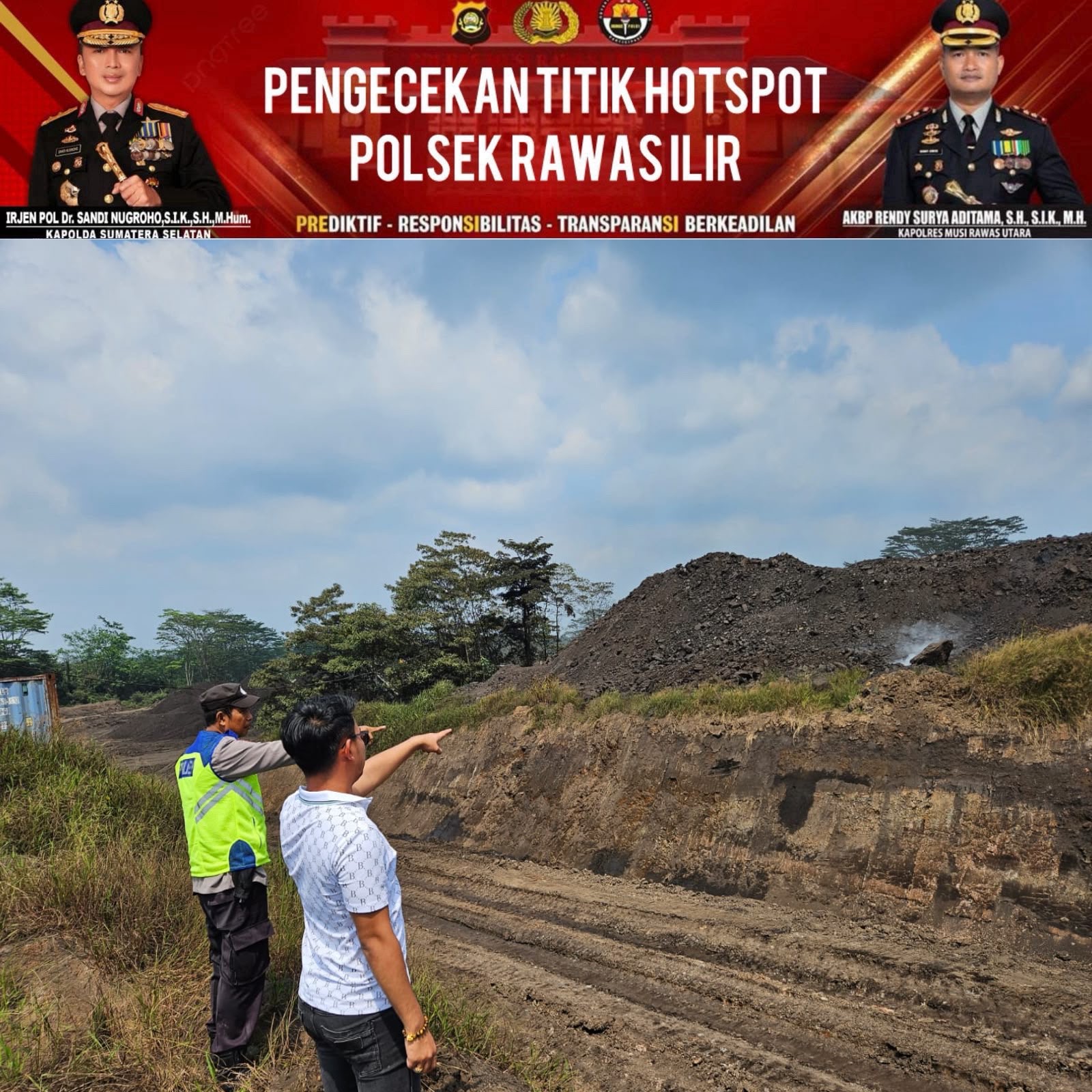 Cegah Karhutla, Polsek Rawas Ilir Intensifkan Ground Check dan Edukasi Warga di Lima Desa